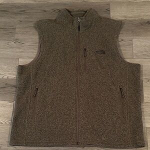 The North Face Men's Olive Fleece Vest